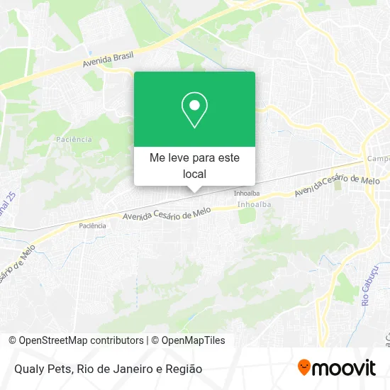 Qualy Pets mapa