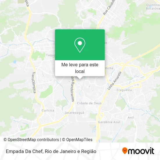 Empada Da Chef mapa