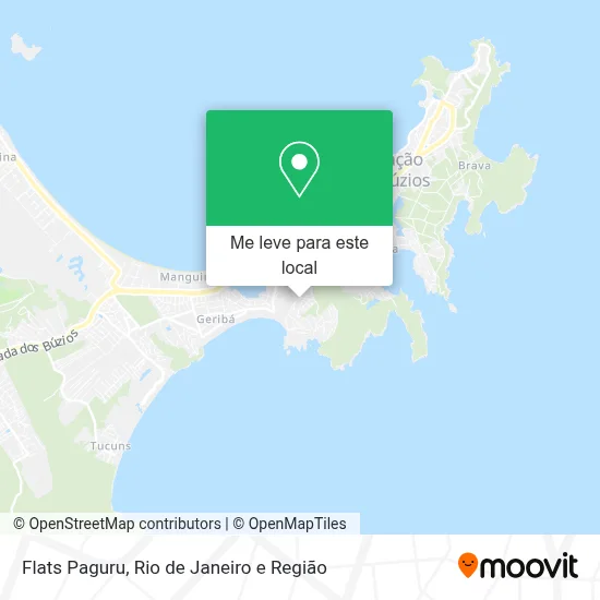 Flats Paguru mapa