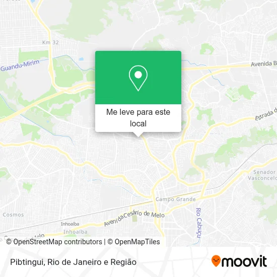 Pibtingui mapa