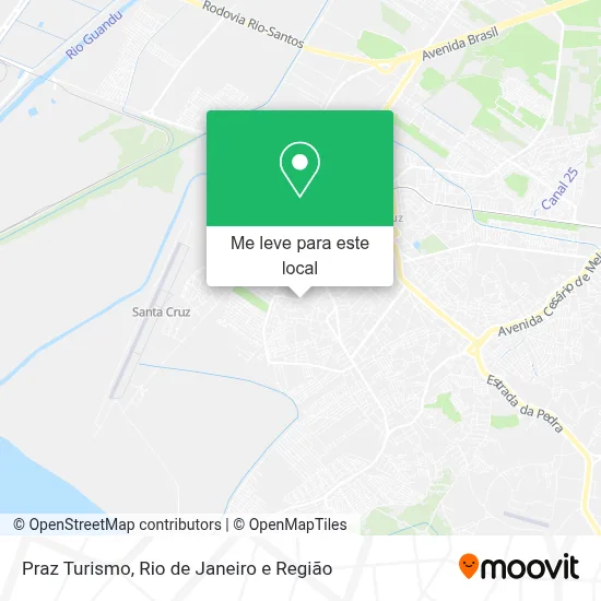 Praz Turismo mapa