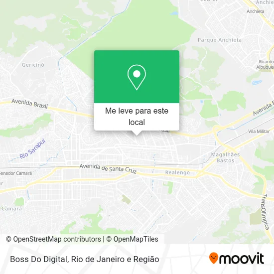 Boss Do Digital mapa
