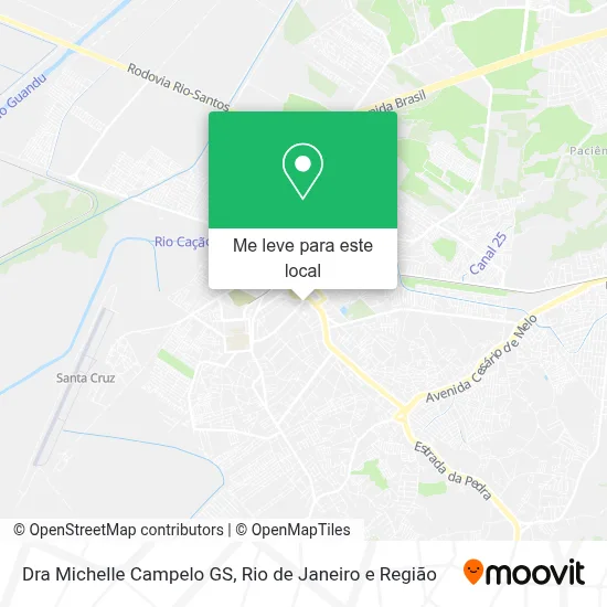 Dra Michelle Campelo GS mapa