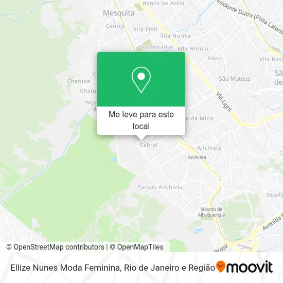 Ellize Nunes Moda Feminina mapa