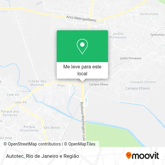 Autotec mapa