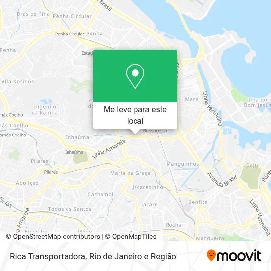 Rica Transportadora mapa