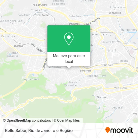 Bello Sabor mapa