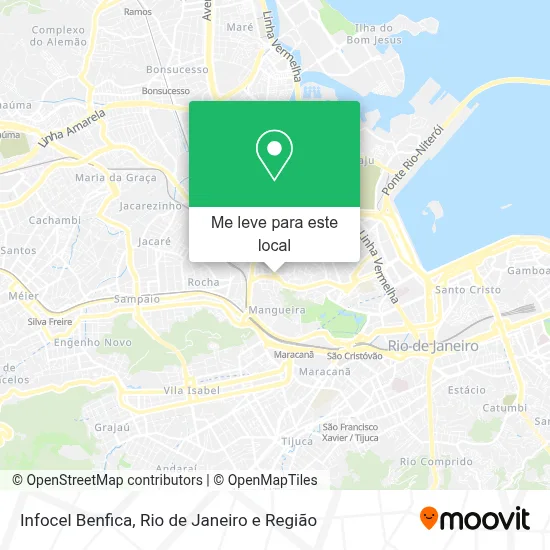 Infocel Benfica mapa