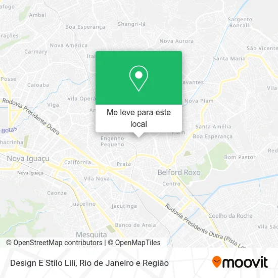 Design E Stilo Lili mapa