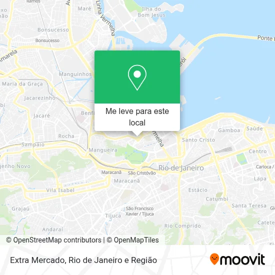 Extra Mercado mapa