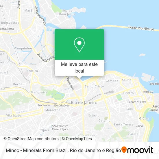 Minec - Minerals From Brazil mapa