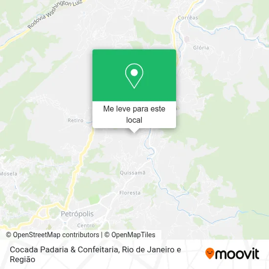Cocada Padaria & Confeitaria mapa