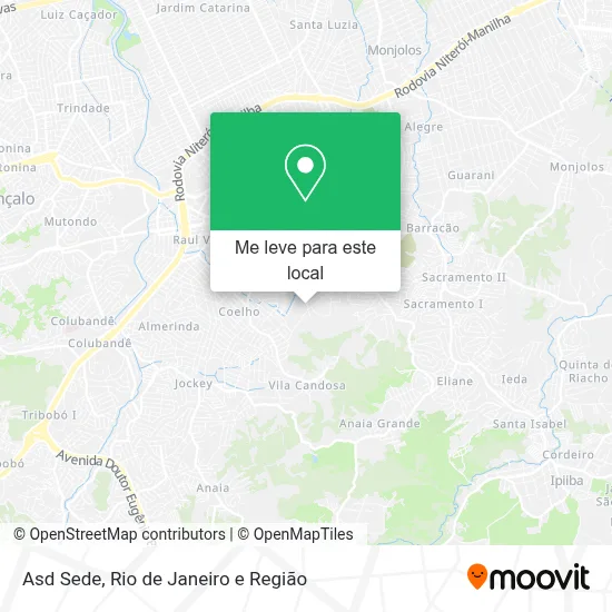 Asd Sede mapa