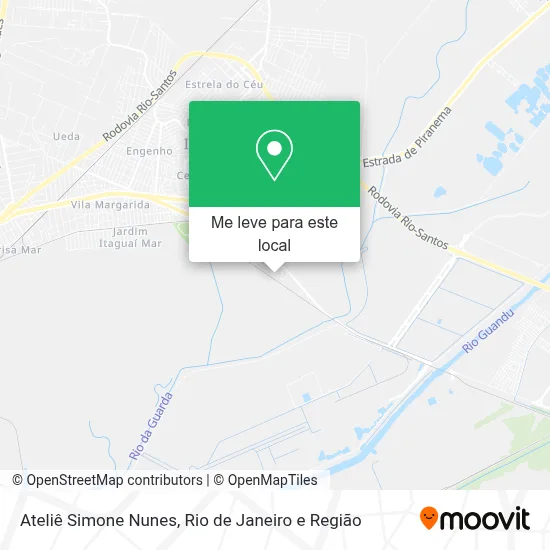 Ateliê Simone Nunes mapa