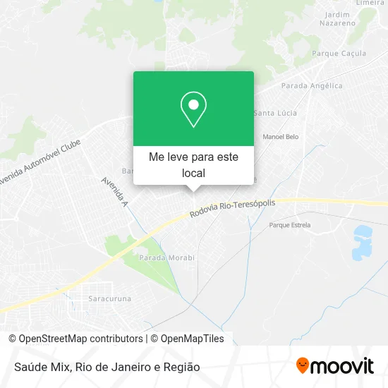 Saúde Mix mapa