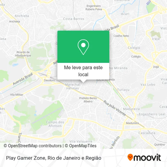Play Gamer Zone mapa