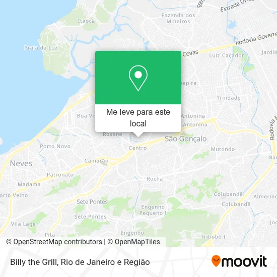 Billy the Grill mapa