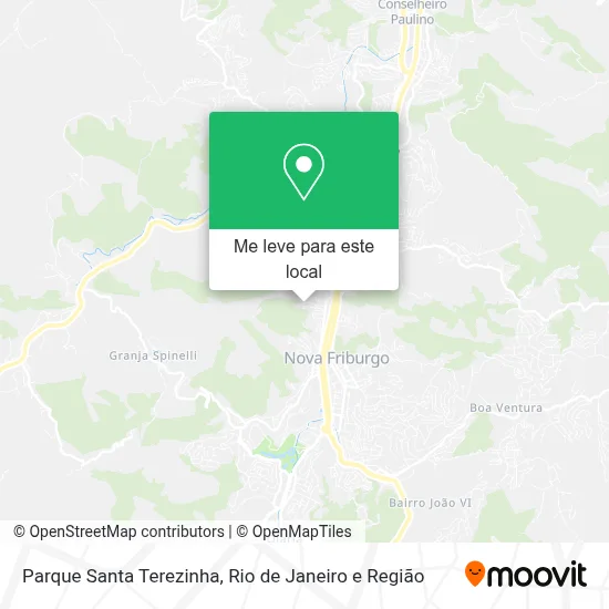 Parque Santa Terezinha mapa