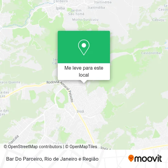 Bar Do Parceiro mapa