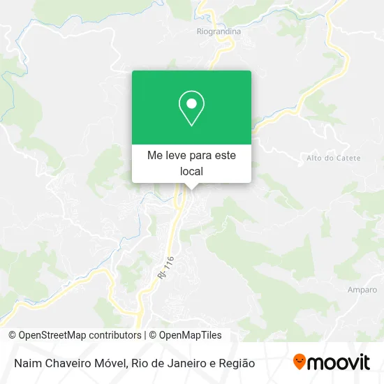 Naim Chaveiro Móvel mapa