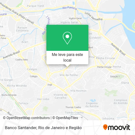Banco Santander mapa