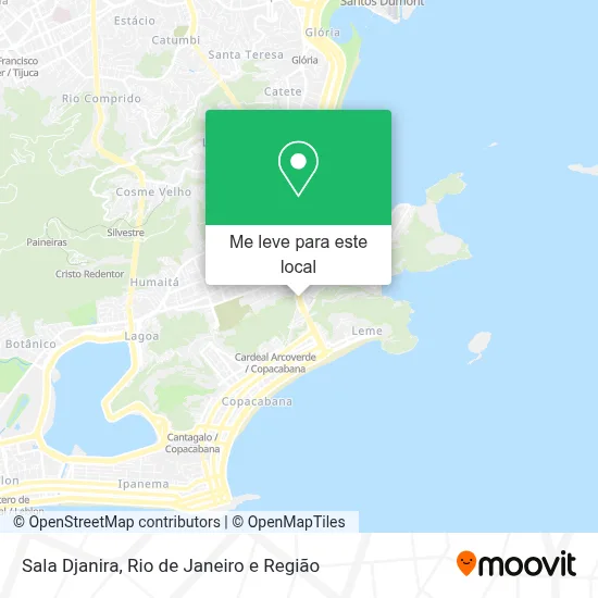 Sala Djanira mapa