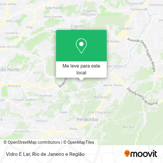 Vidro E Lar mapa