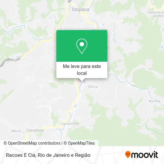 Racoes E Cia mapa