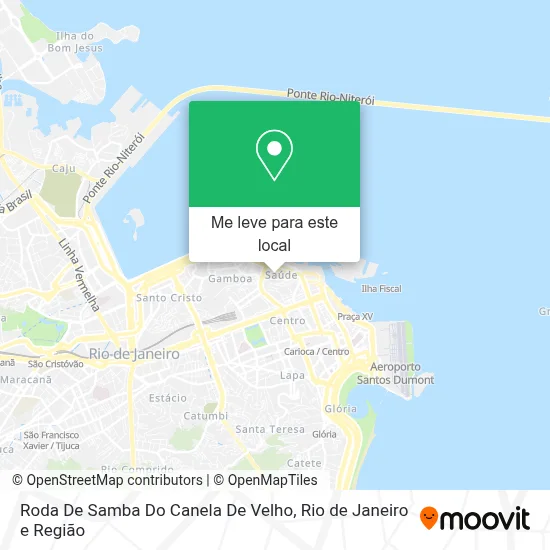 Roda De Samba Do Canela De Velho mapa