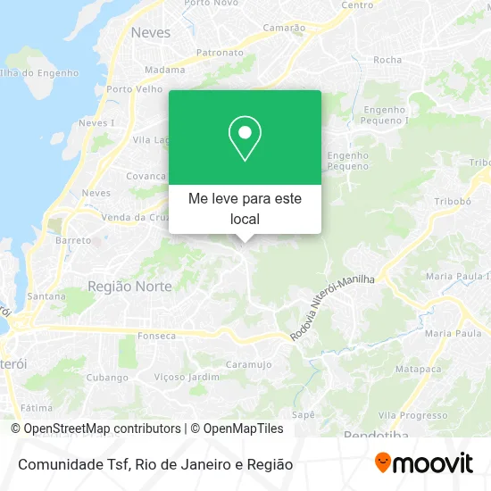 Comunidade Tsf mapa