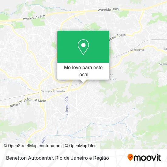 Benetton Autocenter mapa