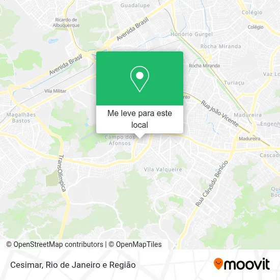 Cesimar mapa