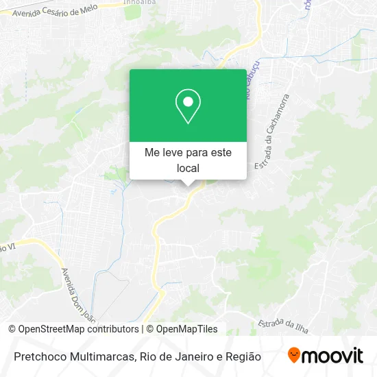 Pretchoco Multimarcas mapa
