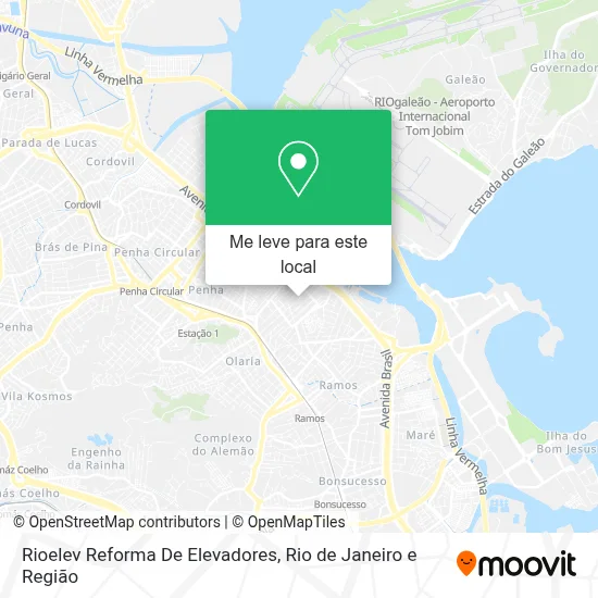 Rioelev Reforma De Elevadores mapa