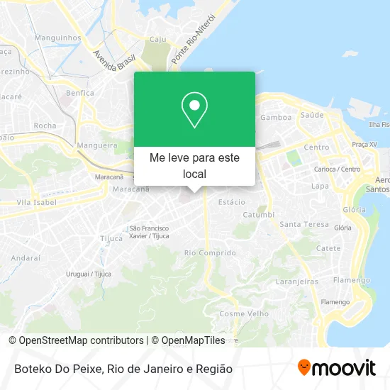 Boteko Do Peixe mapa