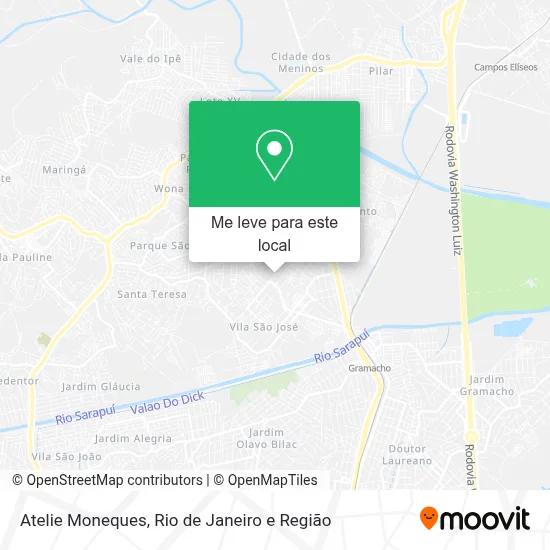 Atelie Moneques mapa