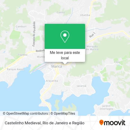 Castelinho Medieval mapa