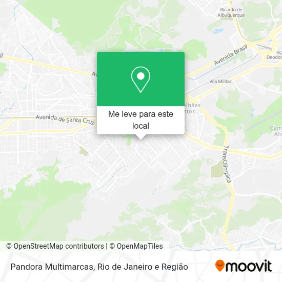 Pandora Multimarcas mapa