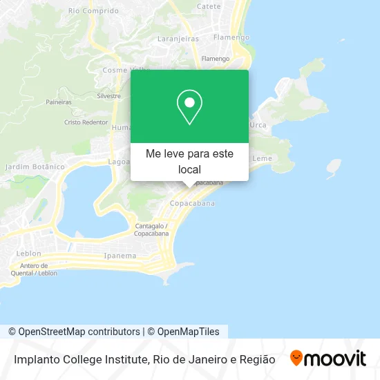 Implanto College Institute mapa