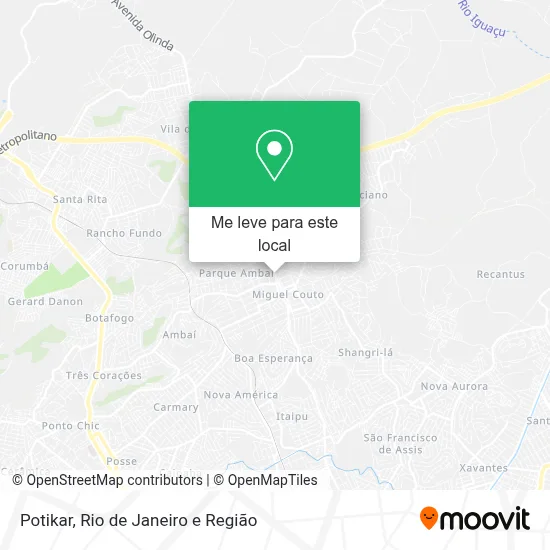 Potikar mapa
