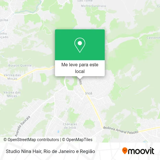 Studio Nina Hair mapa
