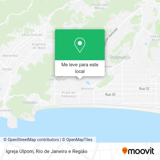 Igreja Ulpom mapa