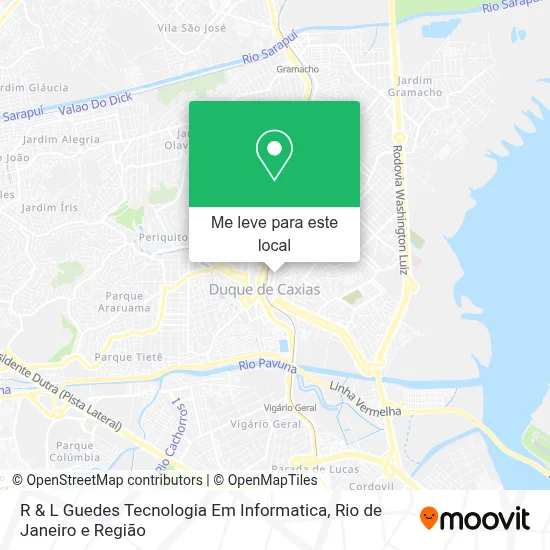 R & L Guedes Tecnologia Em Informatica mapa