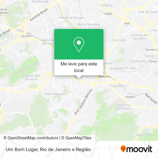 Um Bom Lugar mapa