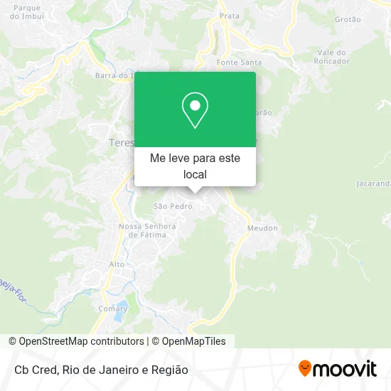 Cb Cred mapa