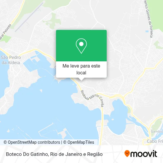 Boteco Do Gatinho mapa