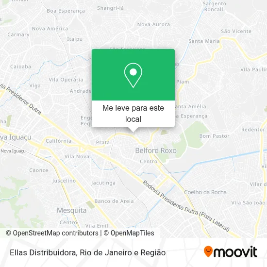 Ellas Distribuidora mapa