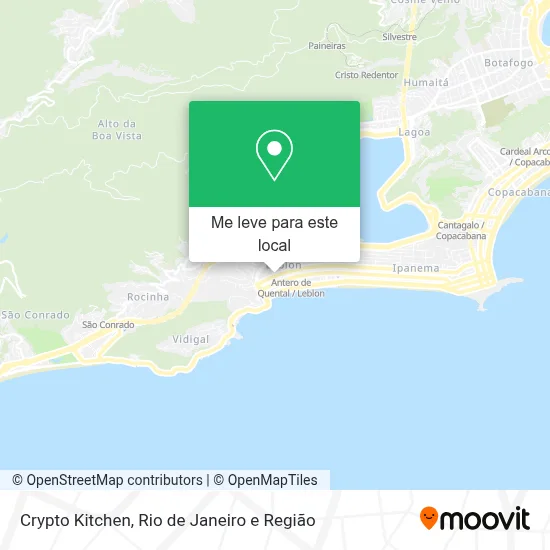 Crypto Kitchen mapa