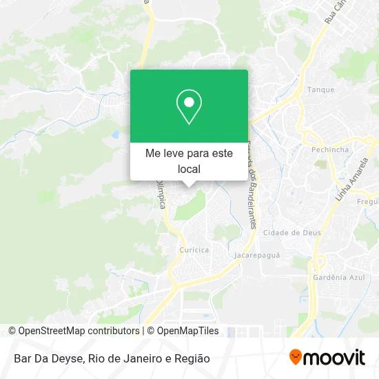 Bar Da Deyse mapa