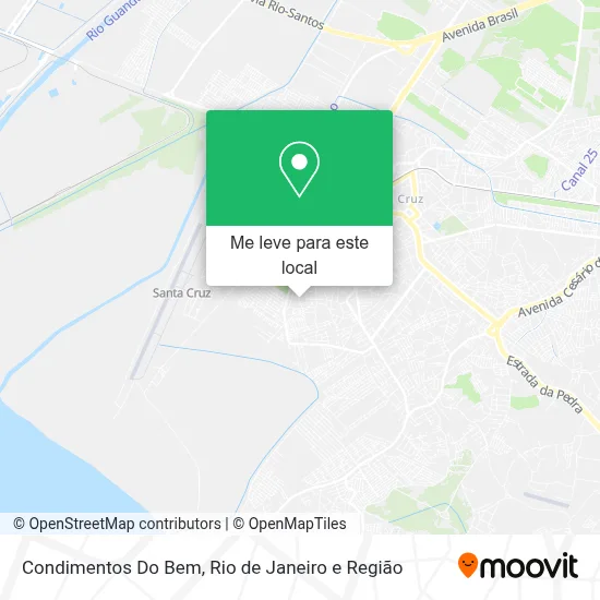 Condimentos Do Bem mapa